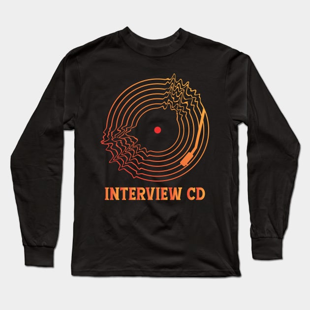 INTERVIEW CD (RADIOHEAD) Long Sleeve T-Shirt by Easy On Me